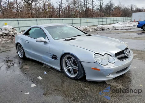 2003 Mercedes-Benz Sl 500R из США, поврежденный, VIN WDBSK75F73F013661